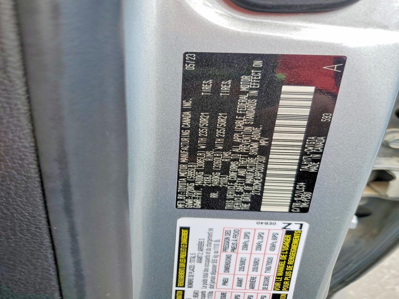 2023 Lexus Rx 500h f Sport Performance