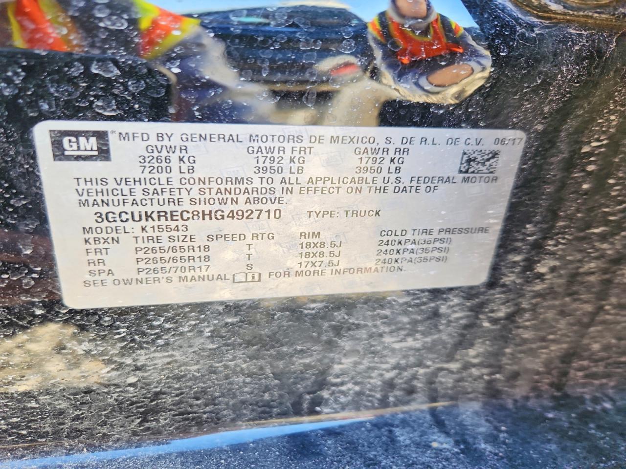 2017 Chevrolet Silverado K1500 LT