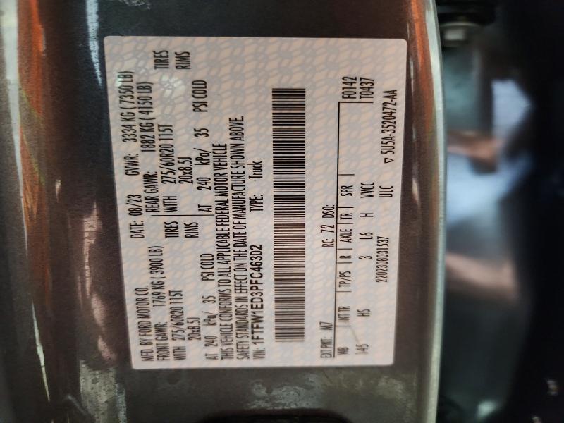 2023 Ford F150 Supercrew