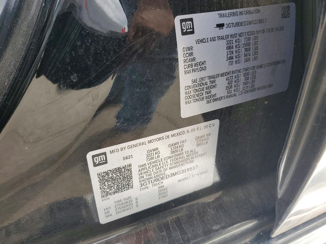 2021 GMC Sierra K1500 SLT