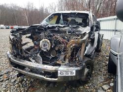 Salvage trucks for sale at West Warren, MA auction: 2021 Ford F350 Super Duty Flatbed Truck