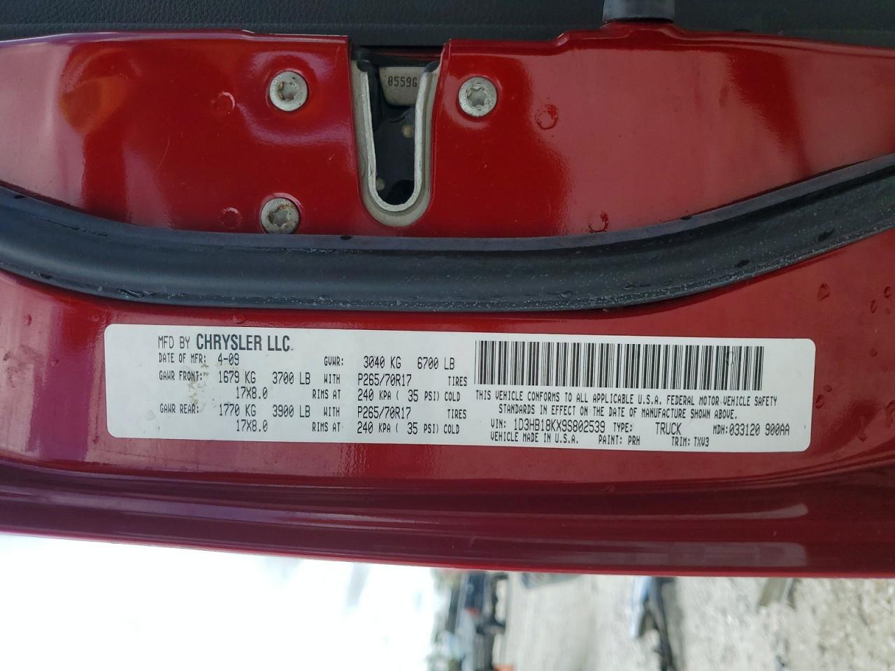 2009 Dodge RAM 1500