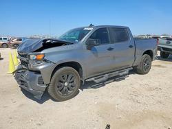 Salvage cars for sale from Copart San Antonio, TX: 2021 Chevrolet Silverado C1500 Custom