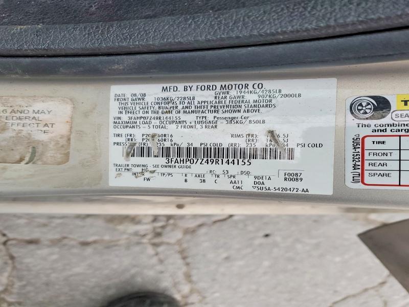 2009 Ford Fusion se