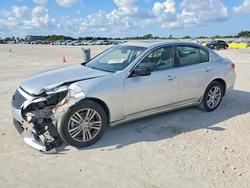 2013 Infiniti G37 Sedan en venta en Homestead, FL