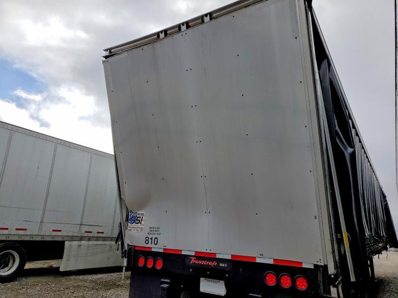 2019 Transcraft Side Curtain Flatbed Trailer