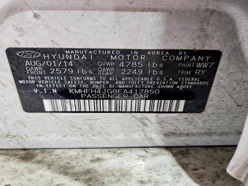 2014 Hyundai Azera Limited