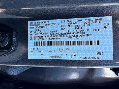 2023 Ford F150 Supercrew