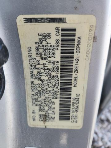 2013 Toyota Corolla le