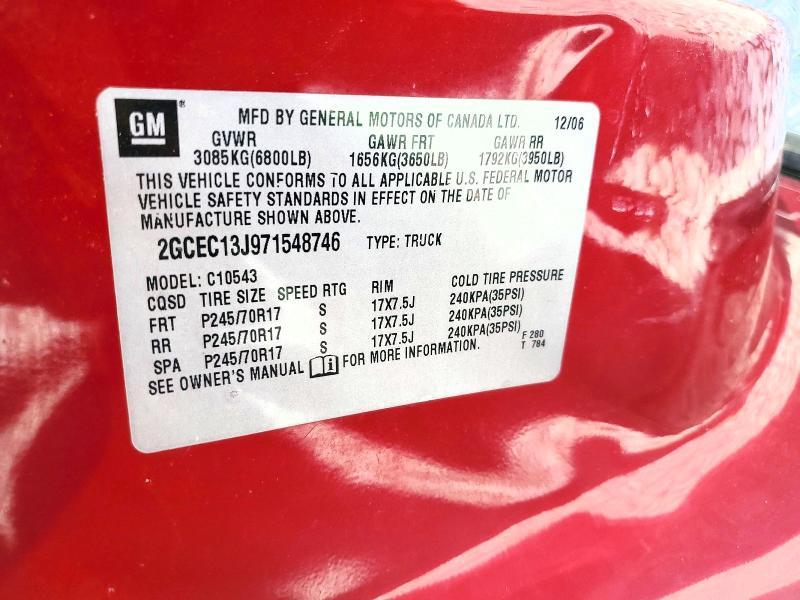 2007 Chevrolet Silverado C1500 Crew Cab