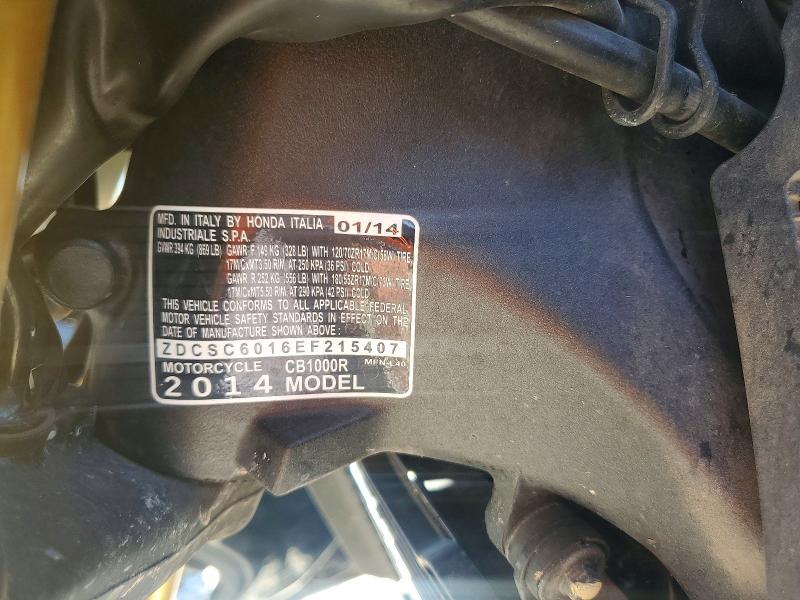 2014 Honda CB1000 R
