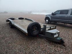 Salvage trucks for sale at Avon, MN auction: 2023 Pj Trailer 2023 PJ 1C272 Equipment Trailer