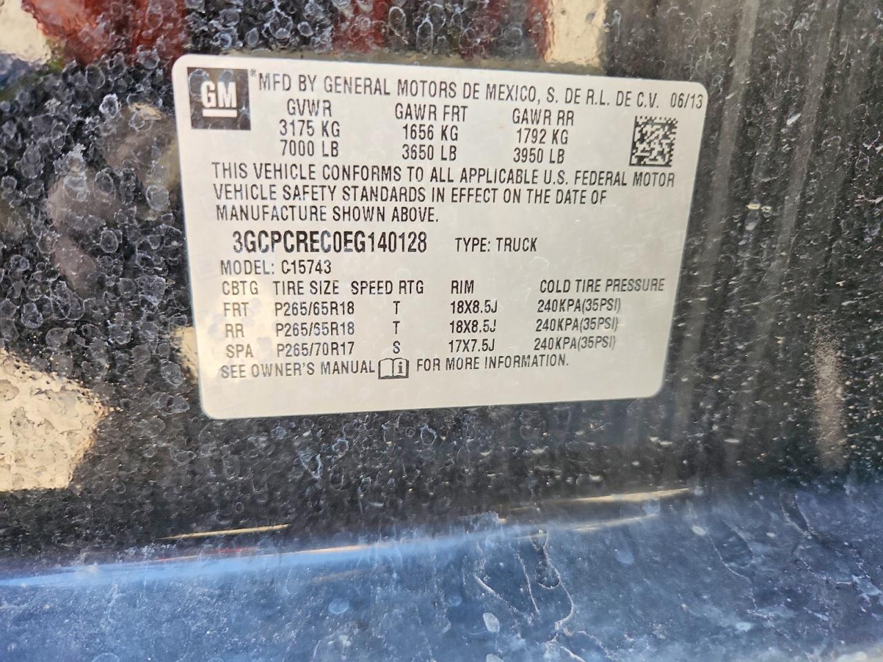 2014 Chevrolet Silverado C1500 LT