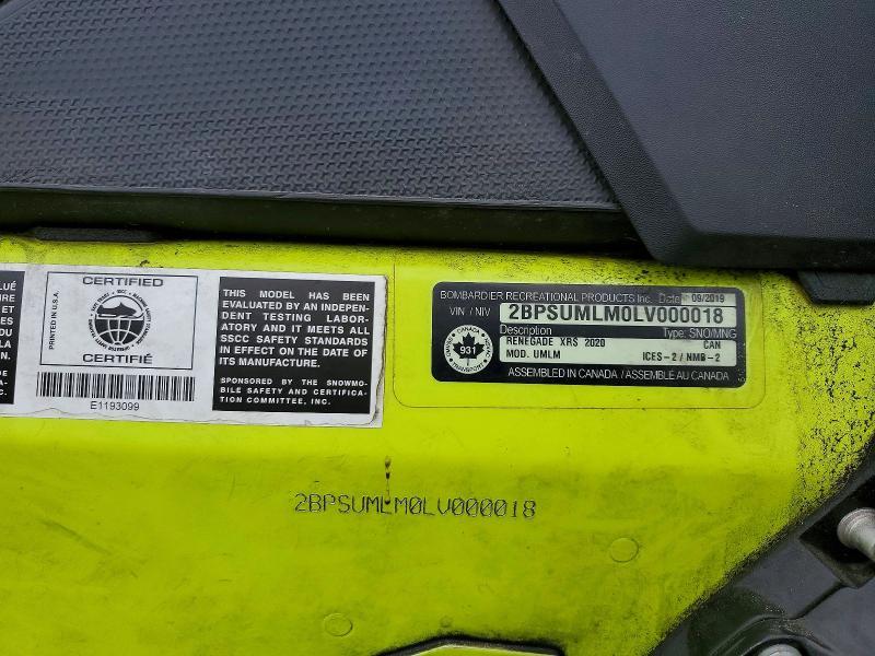 2022 Skidoo Renegade X