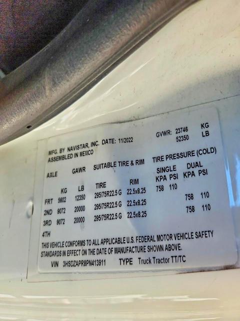 2023 International LT625 Semi Truck