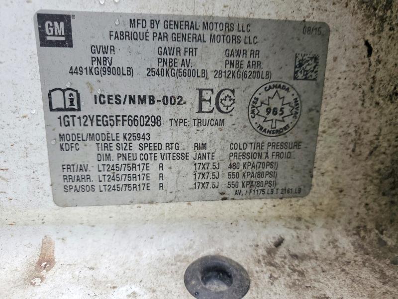 2015 GMC Sierra K2500 sle