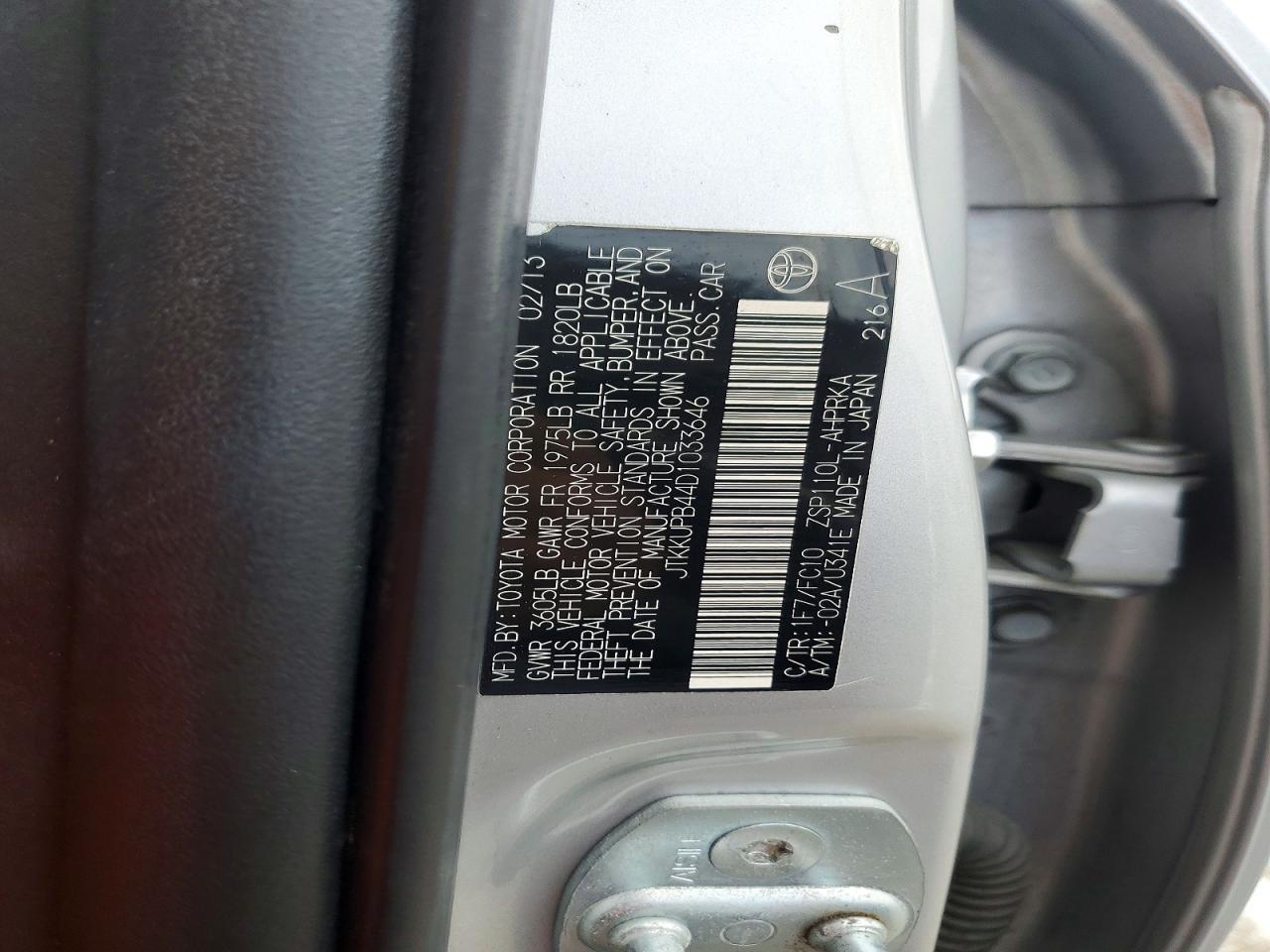 2013 Scion XD