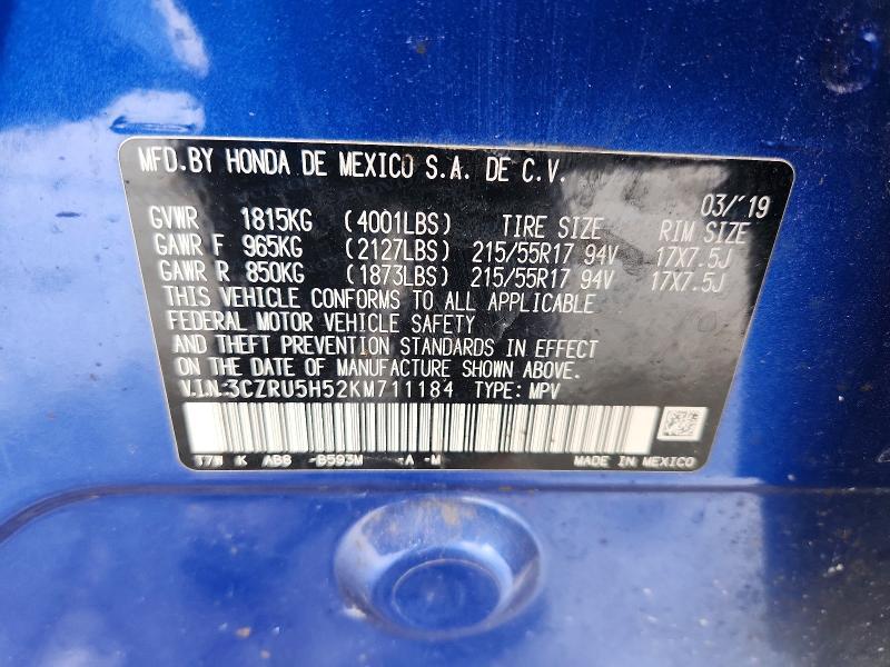2019 Honda Hr-v