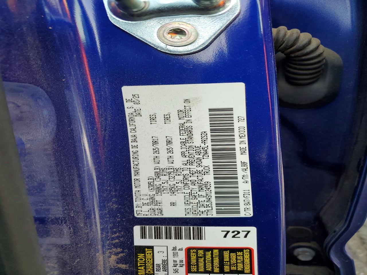 2025 Toyota Tacoma TRD OFF-Road