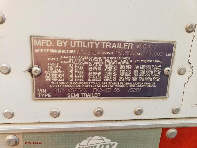 2015 Utility Trailer Manufactu Trailer