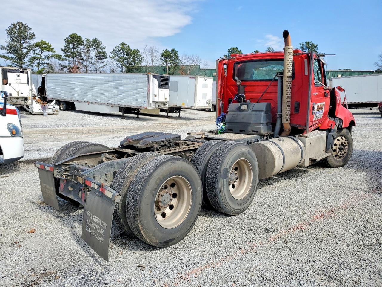 2014 International LF687 Semi Truck