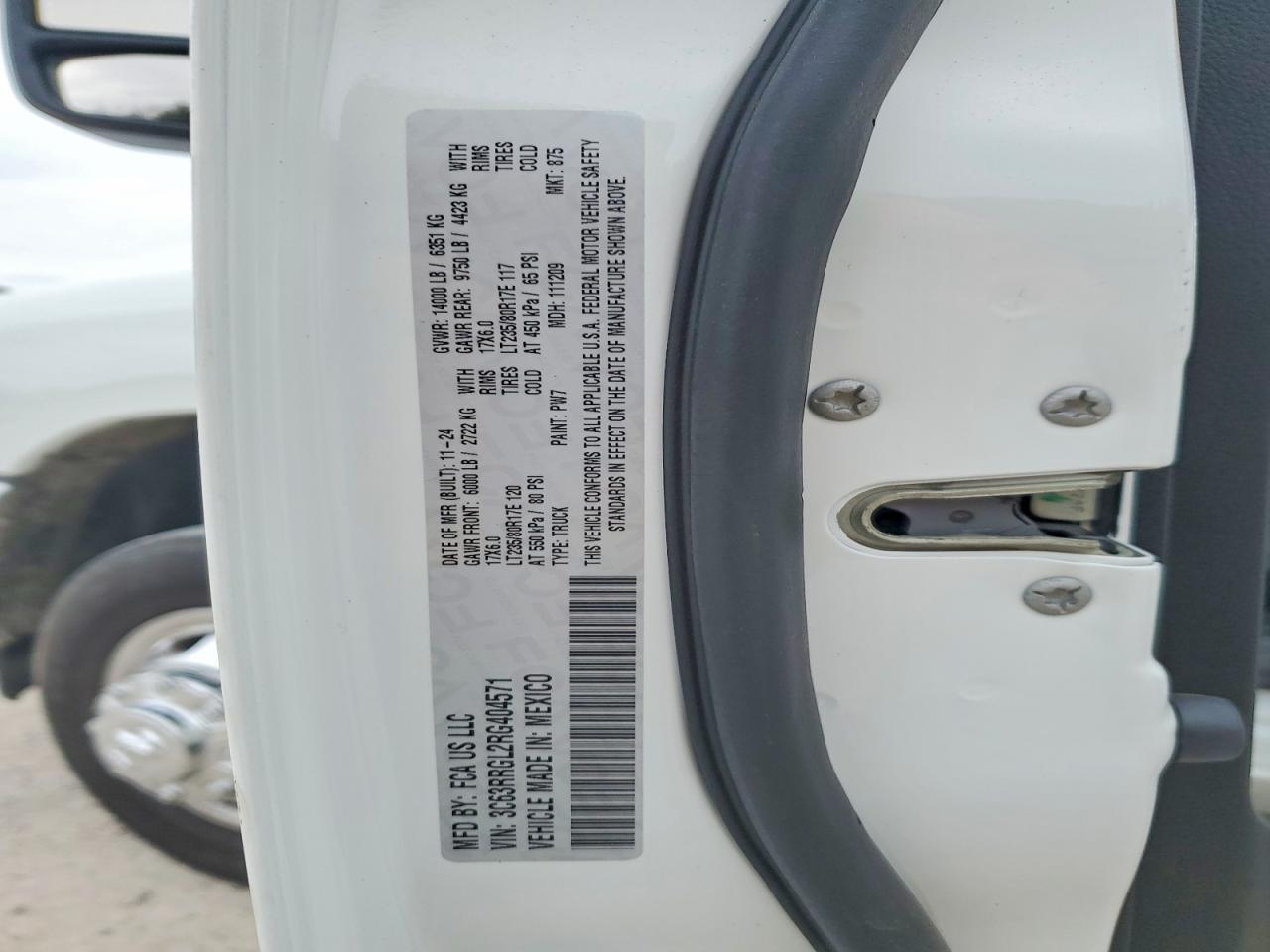 2024 Dodge RAM 3500 Tradesman