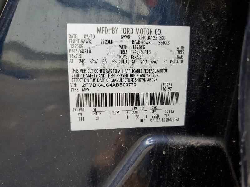 2010 Ford Edge sel