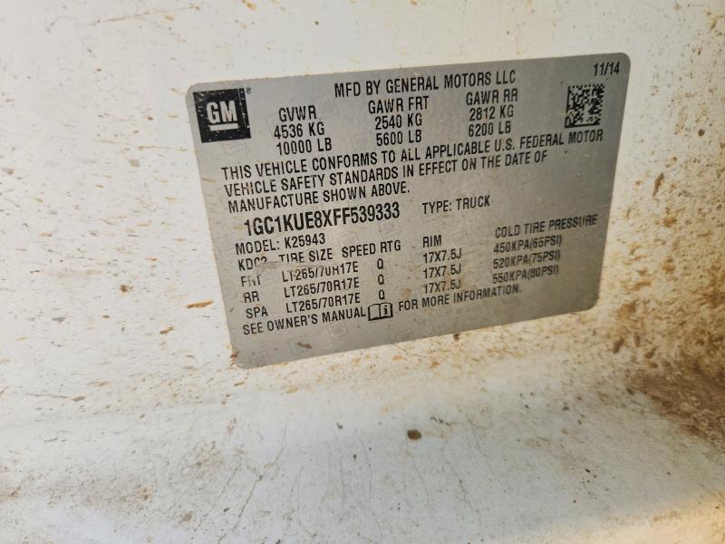 2015 Chevrolet Silverado K2500 Flatbed Truck