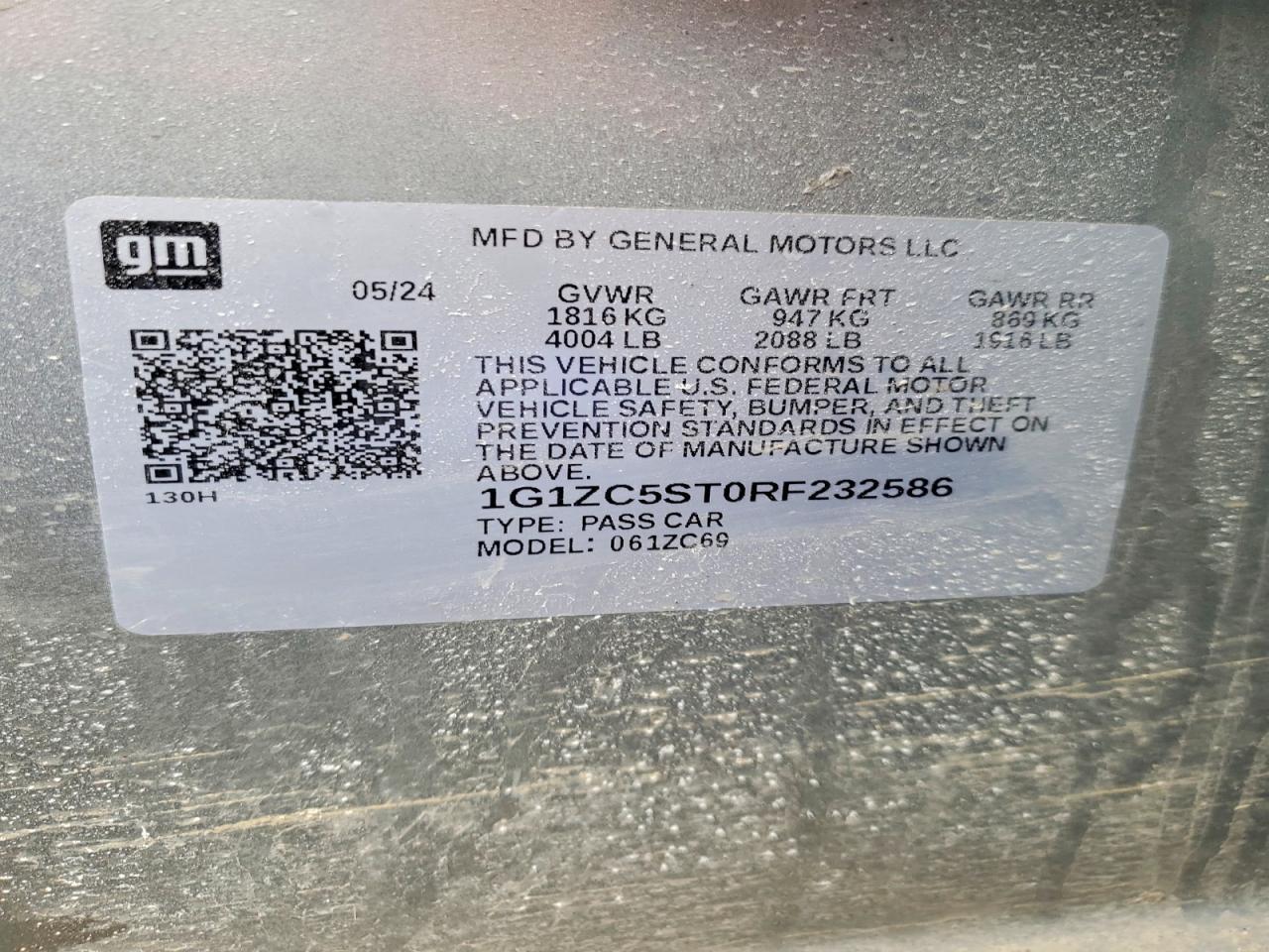 2024 Chevrolet Malibu ls