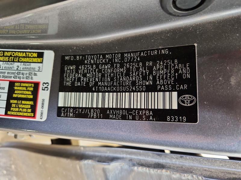 2025 Toyota Camry xse