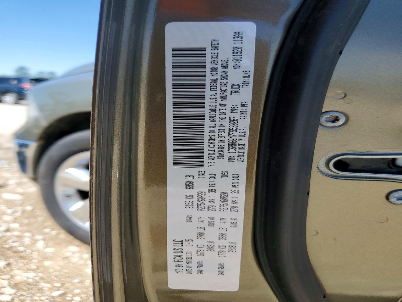 2015 Dodge RAM 1500 SLT