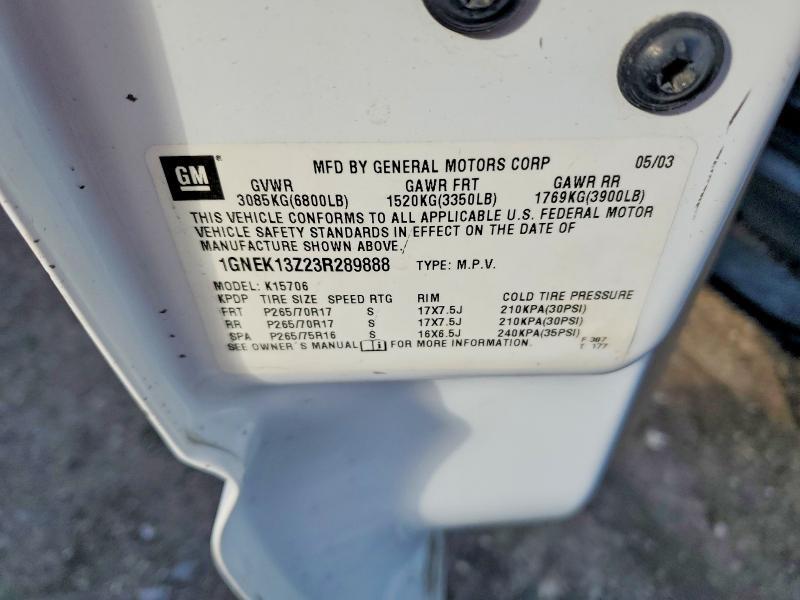 2003 Chevrolet Tahoe K1500