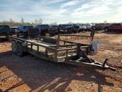 Salvage trucks for sale at Oklahoma City, OK auction: 2012 Bigtx 2012 Utility Trailer