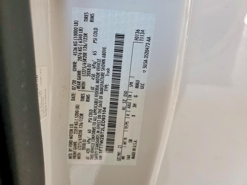 2020 Ford F250 Super Duty