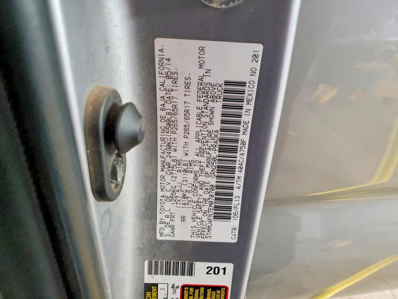 2014 Toyota Tacoma V6