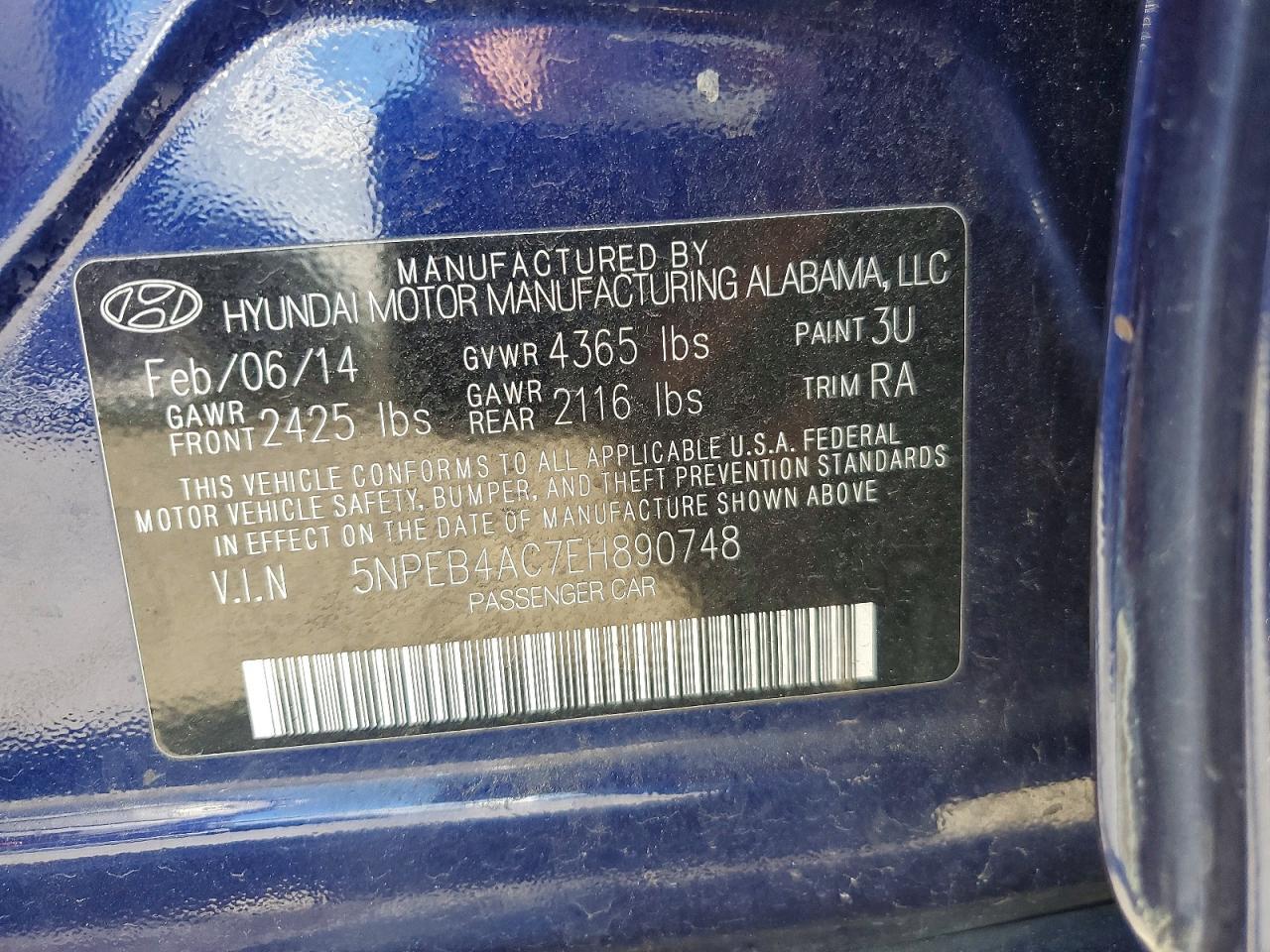 2014 Hyundai Sonata gls
