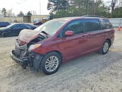 Toyota Sienna salvage cars for sale: 2015 Toyota Sienna xle 8-passenger