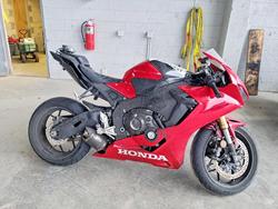 Salvage motorcycles for sale at Fredericksburg, VA auction: 2024 Honda CBR1000 RR