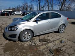 Chevrolet salvage cars for sale: 2012 Chevrolet Sonic lt