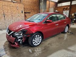 2017 Nissan Sentra sv en venta en Ebensburg, PA