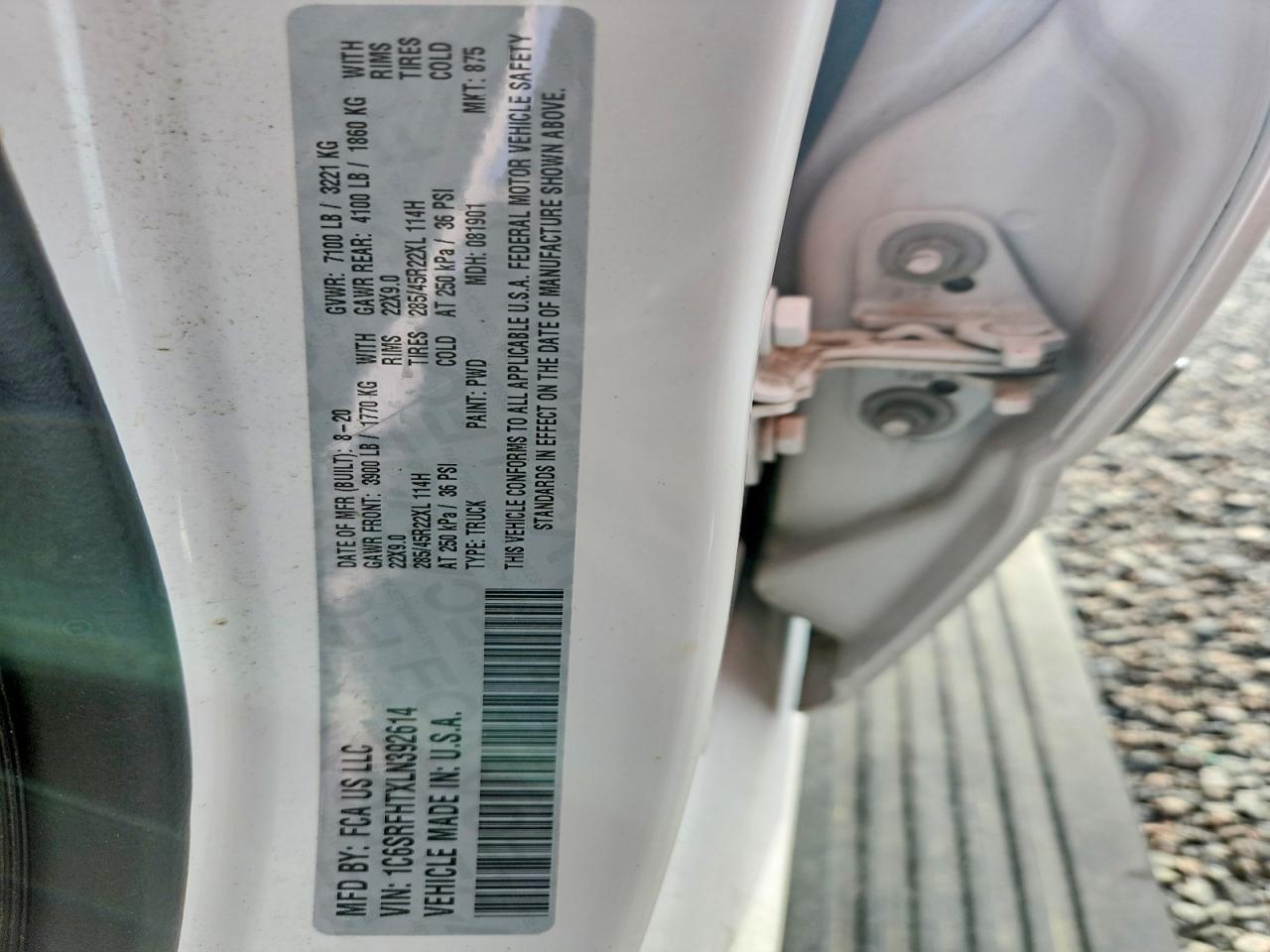 2020 Dodge RAM 1500 Limited