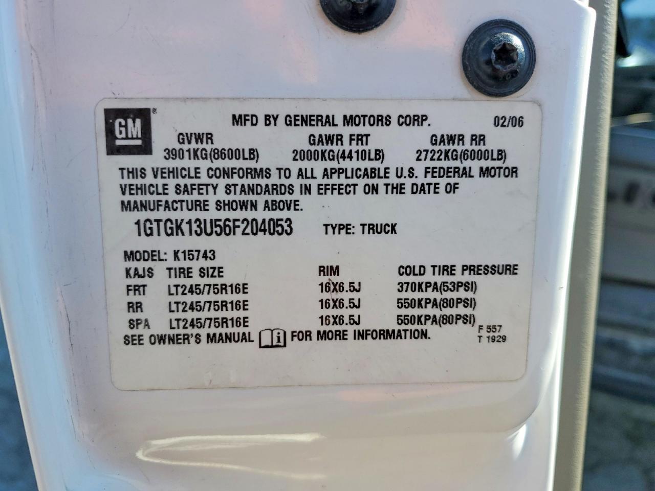 2006 GMC Sierra K1500 Heavy Duty