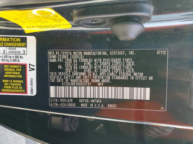 2013 Toyota Venza xle