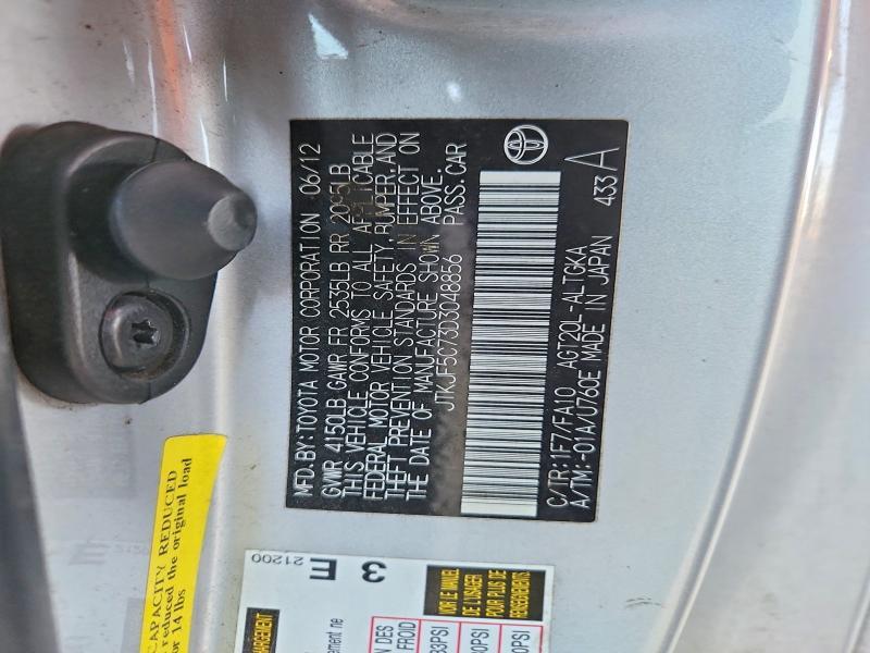 2013 Scion Tc Base