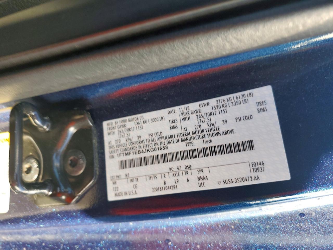 2018 Ford F150