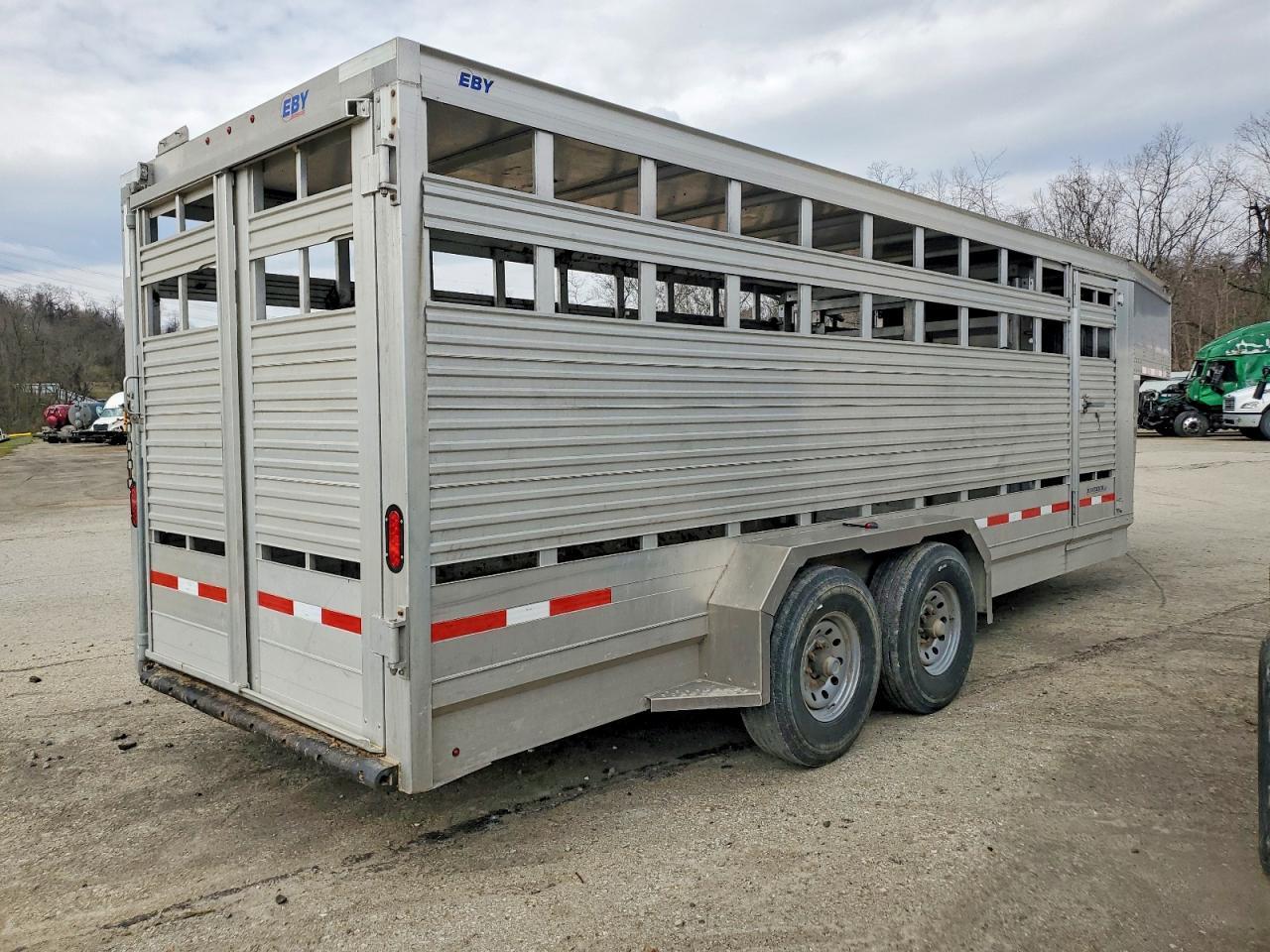 2018 EBY Livestock Trailer