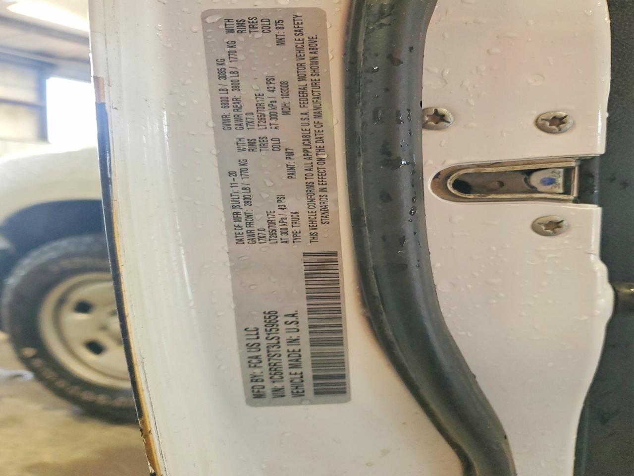 2020 Dodge RAM 1500 Classic Tradesman