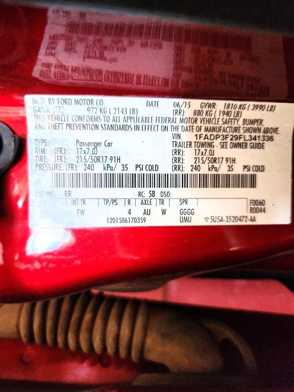 2015 Ford Focus se