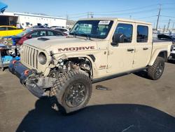 Salvage trucks for sale at Sun Valley, CA auction: 2020 Jeep Gladiator Mojave