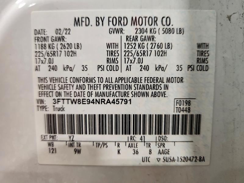 2022 Ford Maverick XL